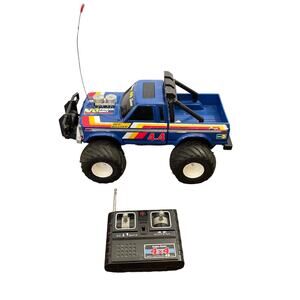 Radio Shack Monster Truck 4x4 RC Dash 49 Remote Control Toy Blue Vtg 1980s READ